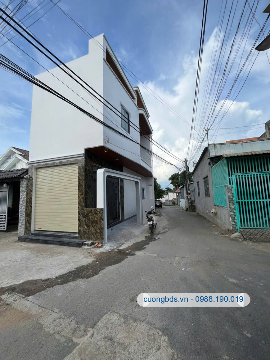 Bán nhà mới 1T1L 4x15m, hẻm Bùi Hữu Nghĩa gần sông Đồng Nai (Thổ cư 100%)