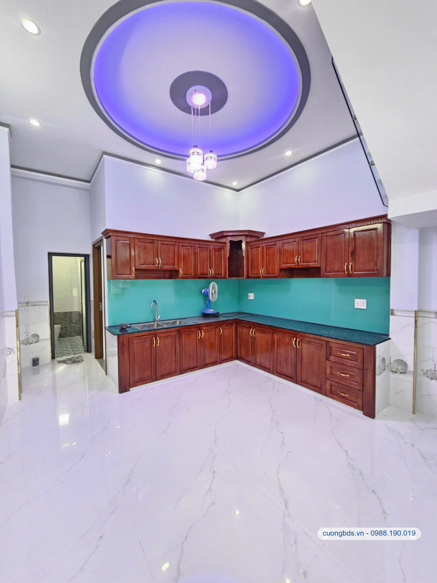 Bán nhà mới 1T1L 4×22.6m, hẻm ĐT.743A gần ngã tư Bình Thung (Hoàn công)