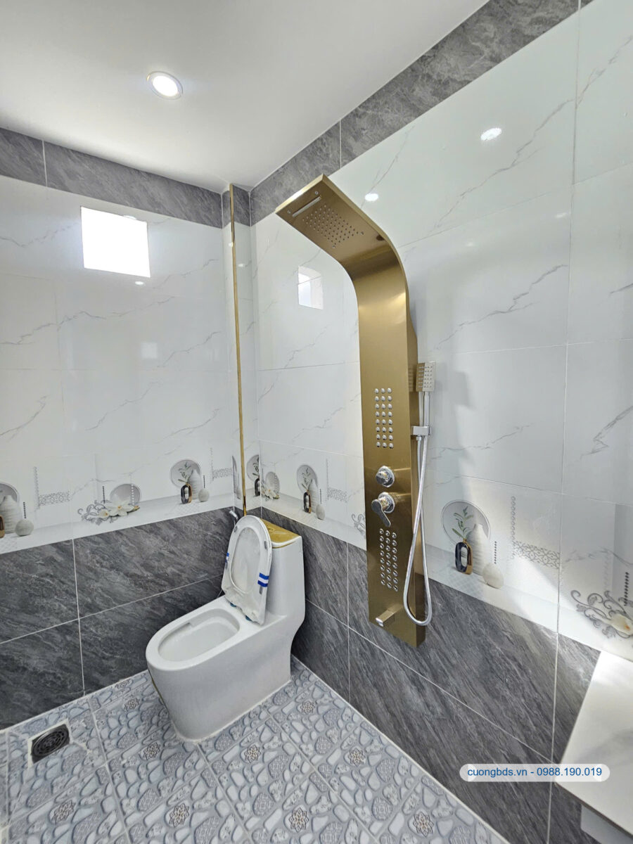 Bán nhà mới 1T1L 4×22.6m, hẻm ĐT.743A gần ngã tư Bình Thung (Hoàn công)
