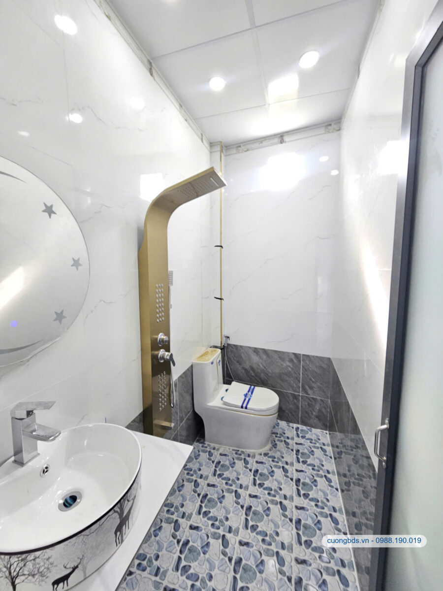 Bán nhà mới 1T1L 4×22.6m, hẻm ĐT.743A gần ngã tư Bình Thung (Hoàn công)
