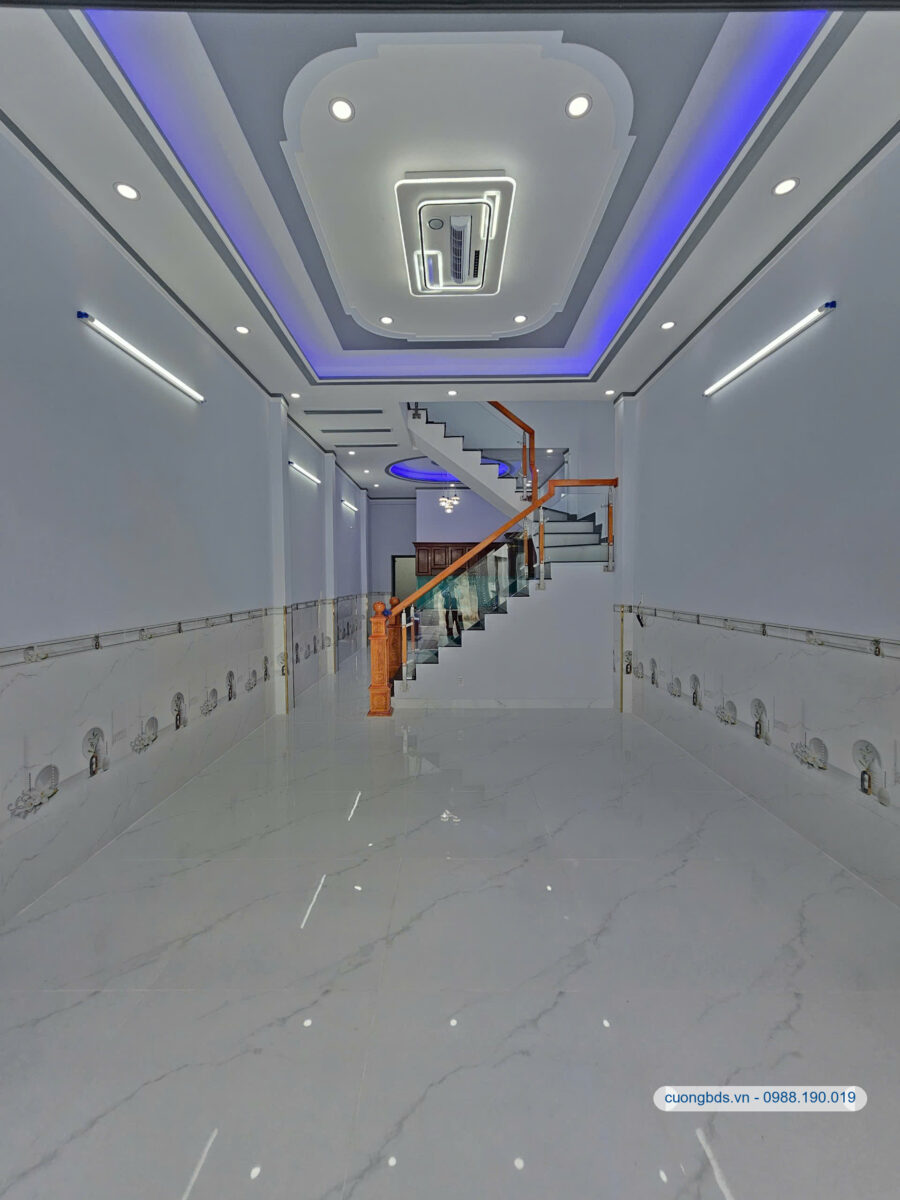 Bán nhà mới 1T1L 4×22.6m, hẻm ĐT.743A gần ngã tư Bình Thung (Hoàn công)