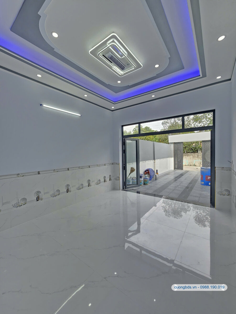 Bán nhà mới 1T1L 4×22.6m, hẻm ĐT.743A gần ngã tư Bình Thung (Hoàn công)