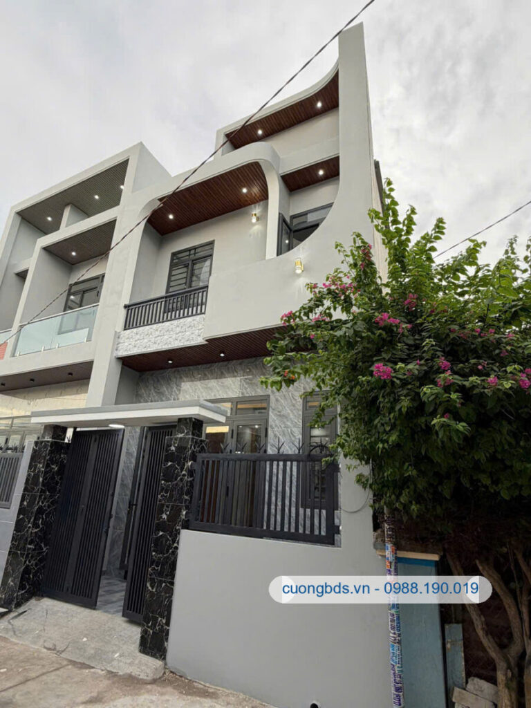 Bán nhà mới 1T1L 5.5x12m, hẻm Bùi Hữu Nghĩa kế sông Đồng Nai (Thổ cư 100%)