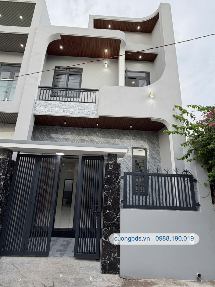 Bán nhà mới 1T1L 5.5x12m, hẻm Bùi Hữu Nghĩa kế sông Đồng Nai (Thổ cư 100%)