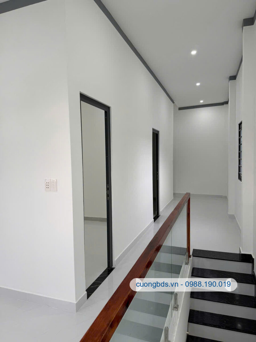 Bán nhà mới 1T1L 5.5x12m, hẻm Bùi Hữu Nghĩa kế sông Đồng Nai (Thổ cư 100%)