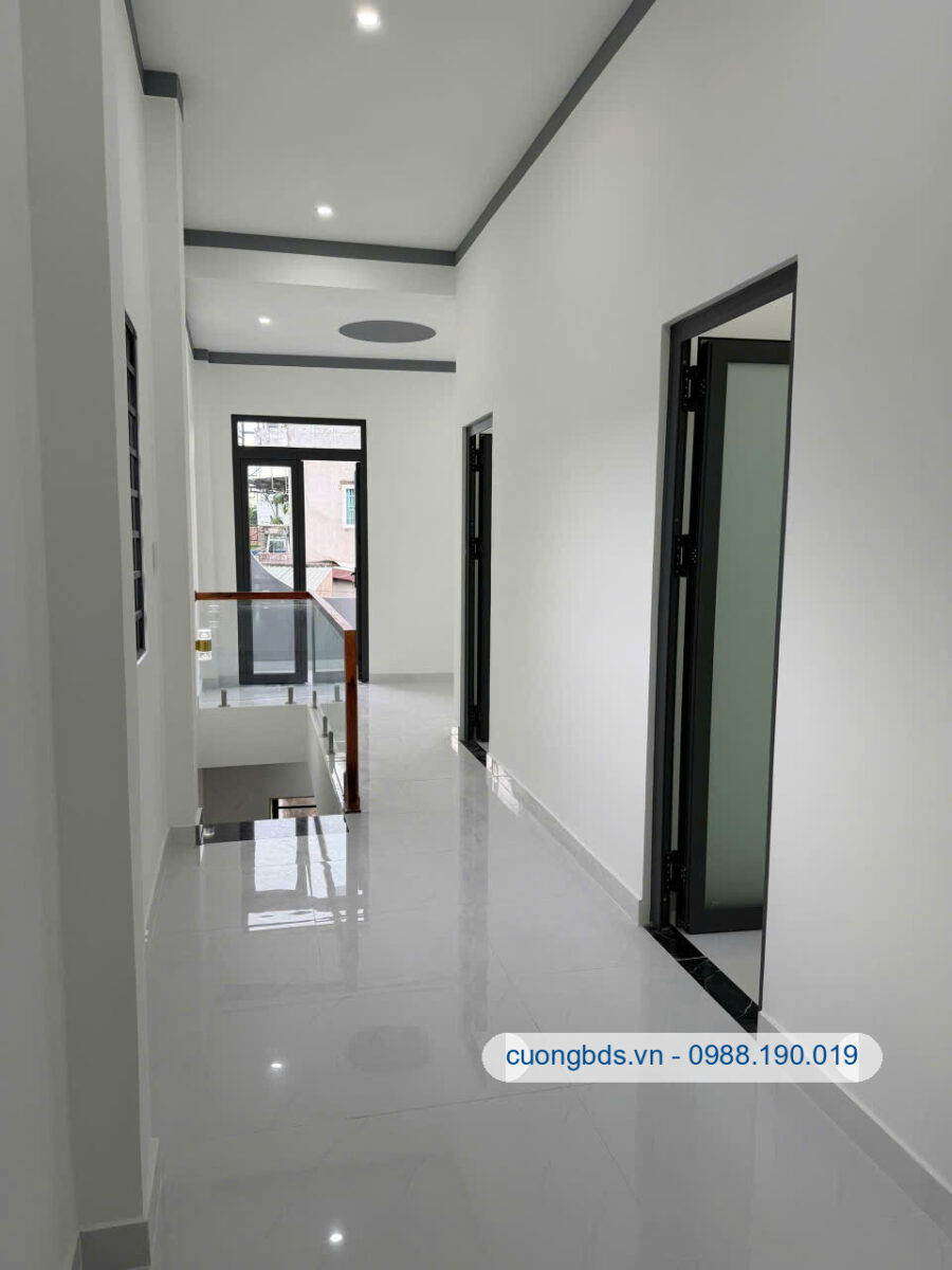 Bán nhà mới 1T1L 5.5x12m, hẻm Bùi Hữu Nghĩa kế sông Đồng Nai (Thổ cư 100%)