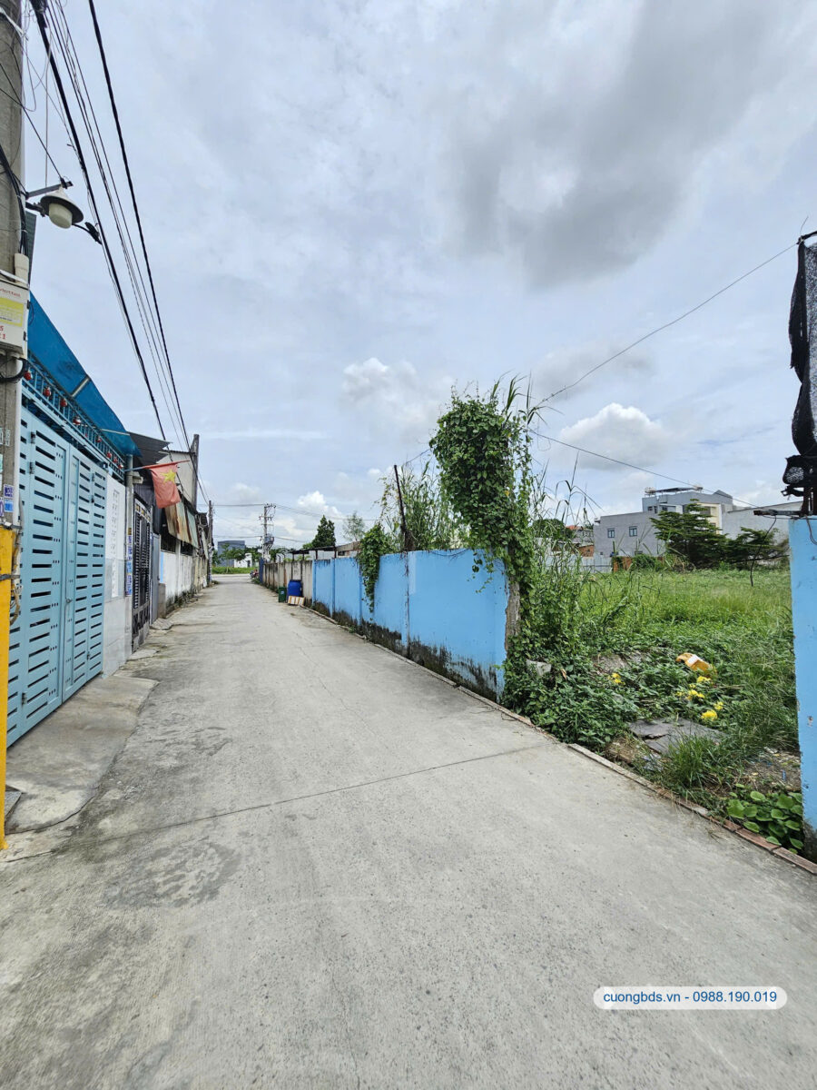 Bán 14 lô đất (840m2), hẻm Nguyễn Thị Tồn gần công viên (Giá rẻ, vị trí trung tâm)