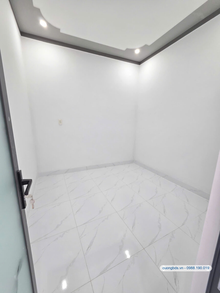 Bán nhà mới 1T1L 4.9x8m, hẻm Nguyễn Đức Thiệu gần chợ Xóm Nghèo (Giá rẻ)