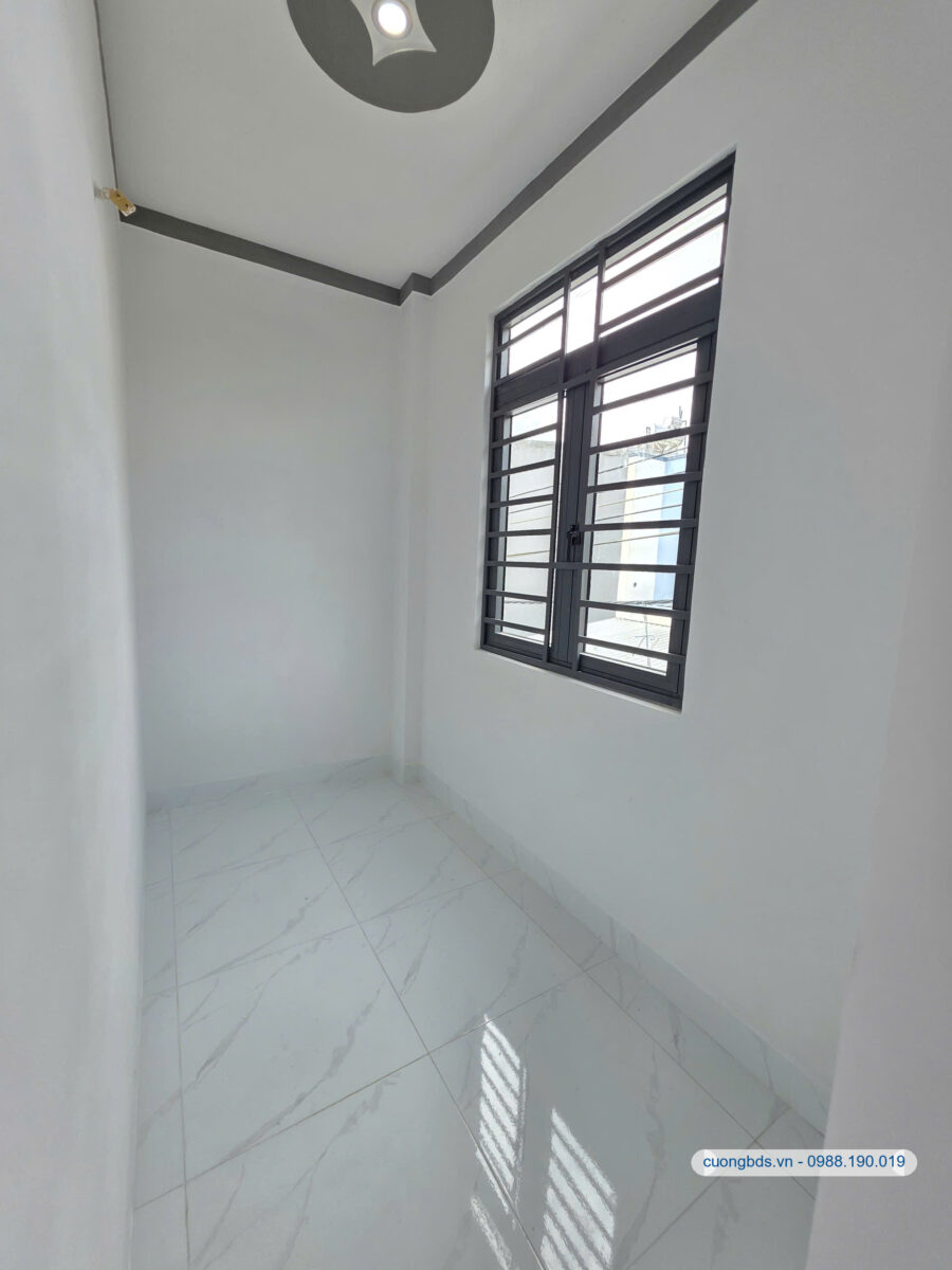 Bán nhà mới 1T1L 4.9x8m, hẻm Nguyễn Đức Thiệu gần chợ Xóm Nghèo (Giá rẻ)