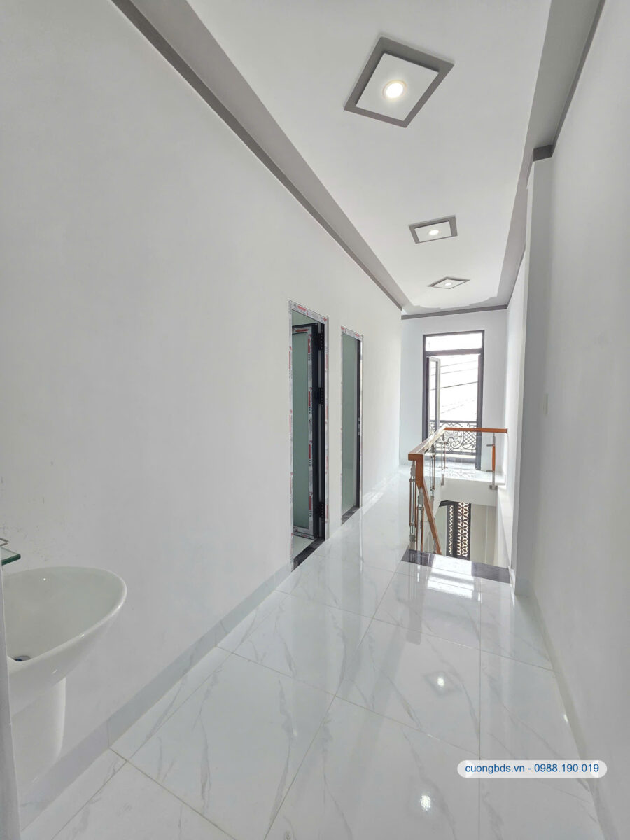 Bán nhà mới 1T1L 4.9x8m, hẻm Nguyễn Đức Thiệu gần chợ Xóm Nghèo (Giá rẻ)