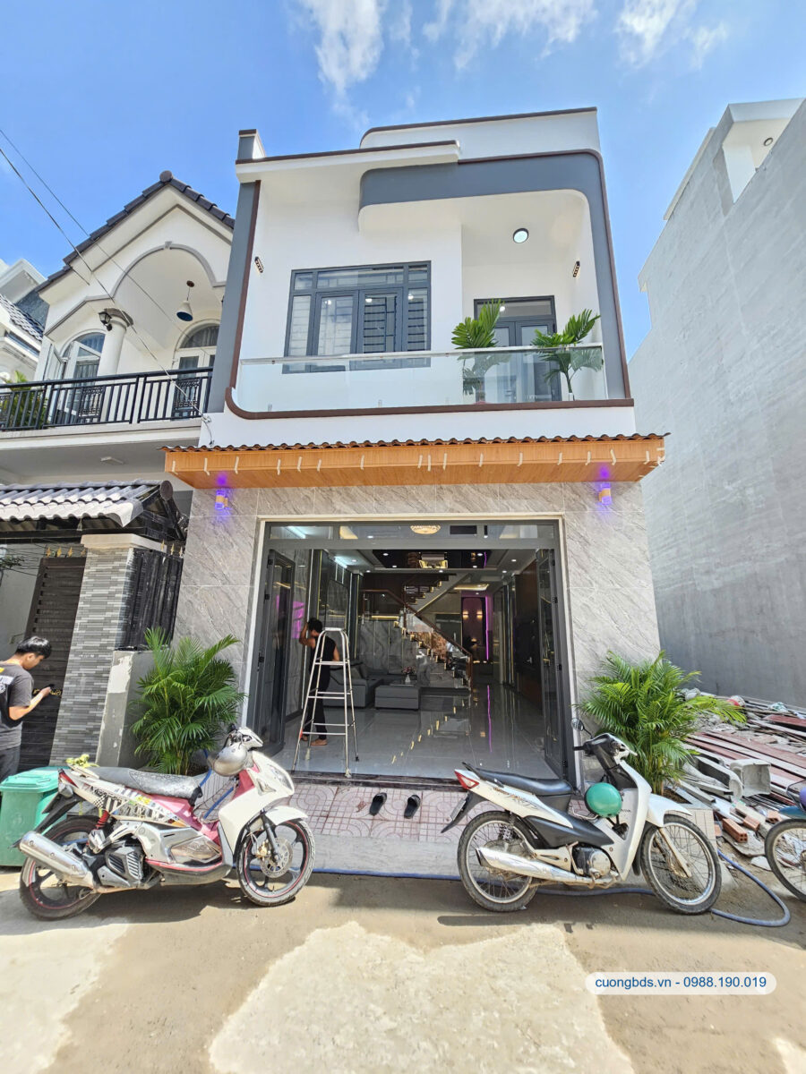 Bán nhà mới 1T1L 5x16m, hẻm Hoàng Minh Chánh (hoàn công, full nội thất)