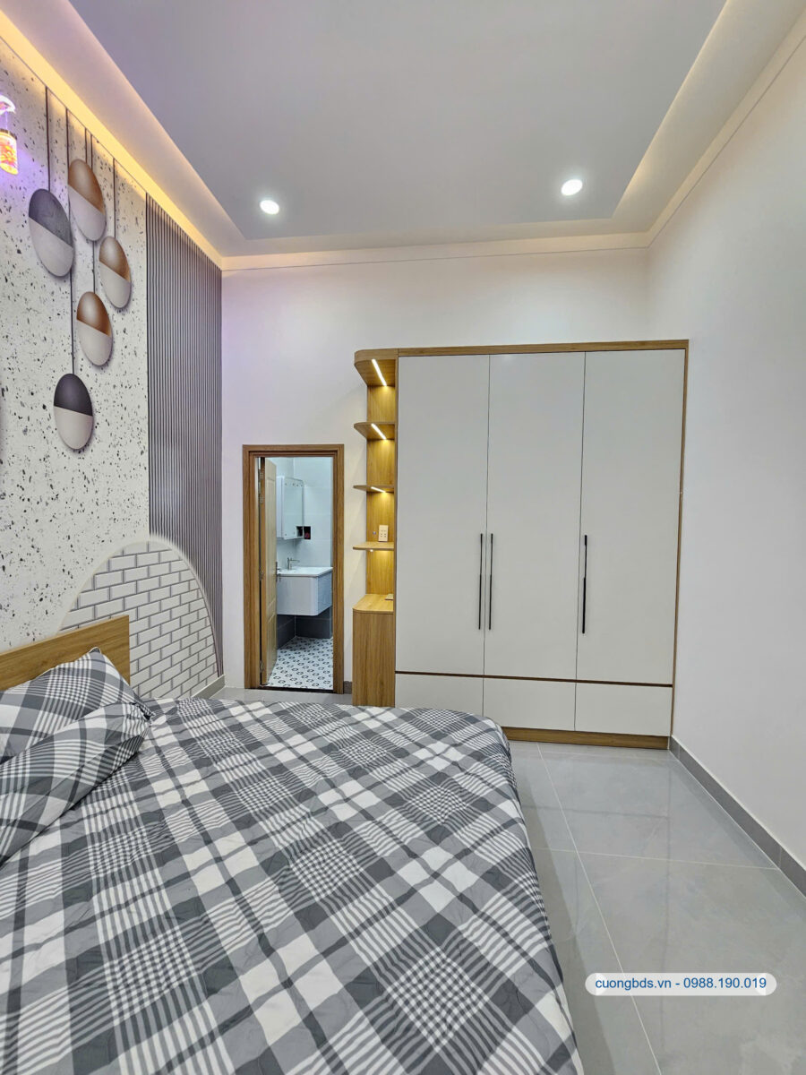 Bán nhà mới 1T1L 5x16m, hẻm Hoàng Minh Chánh (hoàn công, full nội thất)