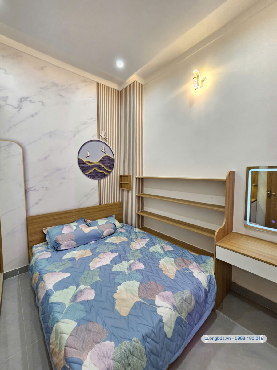 Bán nhà mới 1T1L 5x16m, hẻm Hoàng Minh Chánh (hoàn công, full nội thất)