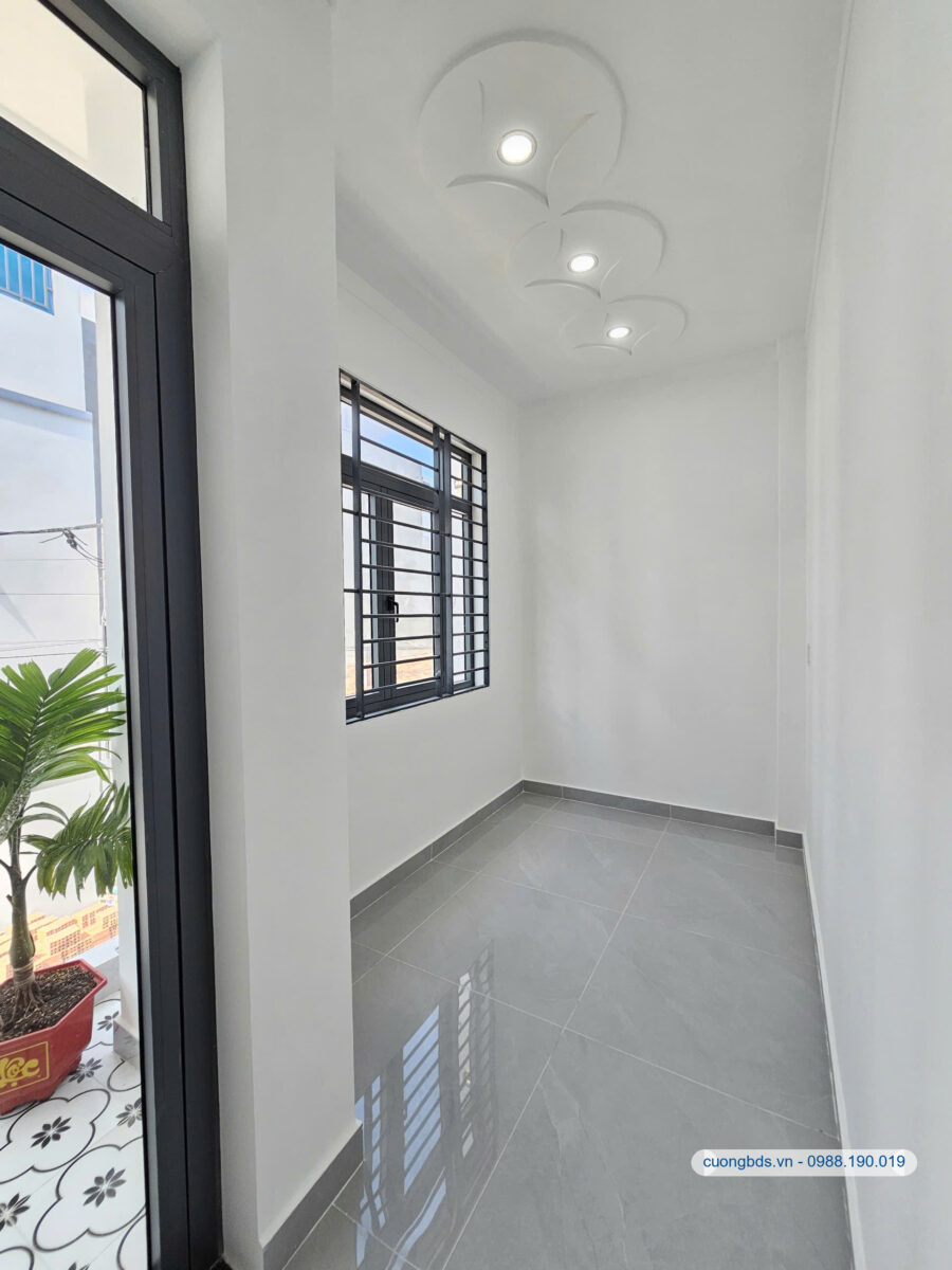 Bán nhà mới 1T1L 5x16m, hẻm Hoàng Minh Chánh (hoàn công, full nội thất)