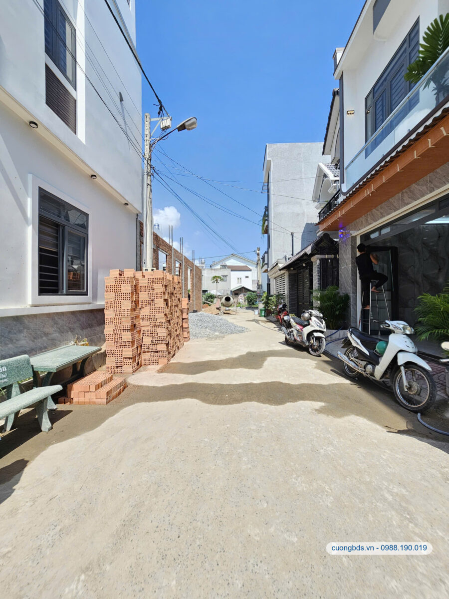 Bán nhà mới 1T1L 5x16m, hẻm Hoàng Minh Chánh (hoàn công, full nội thất)