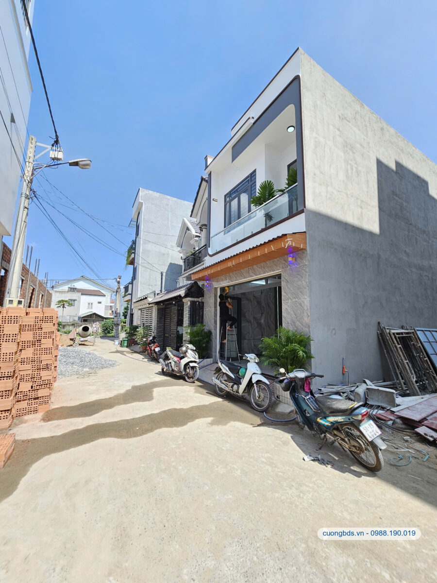 Bán nhà mới 1T1L 5x16m, hẻm Hoàng Minh Chánh (hoàn công, full nội thất)