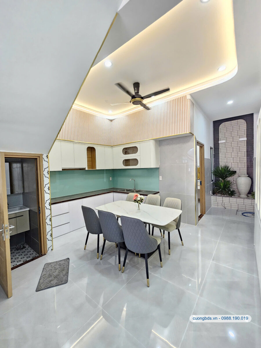 Bán nhà mới 1T1L 5x16m, hẻm Hoàng Minh Chánh (hoàn công, full nội thất)