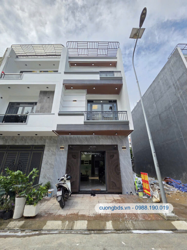 Bán nhà mới 1T2L 5x14m hoàn công, đường N1 KDC U&I, full nội thất