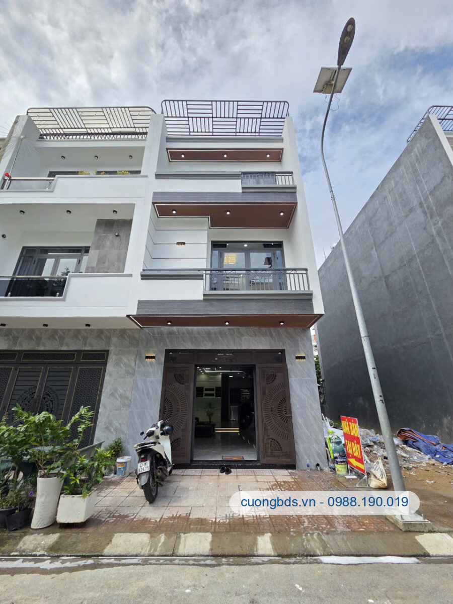 Bán nhà mới 1T2L 5x14m hoàn công, đường N1 KDC U&I, full nội thất