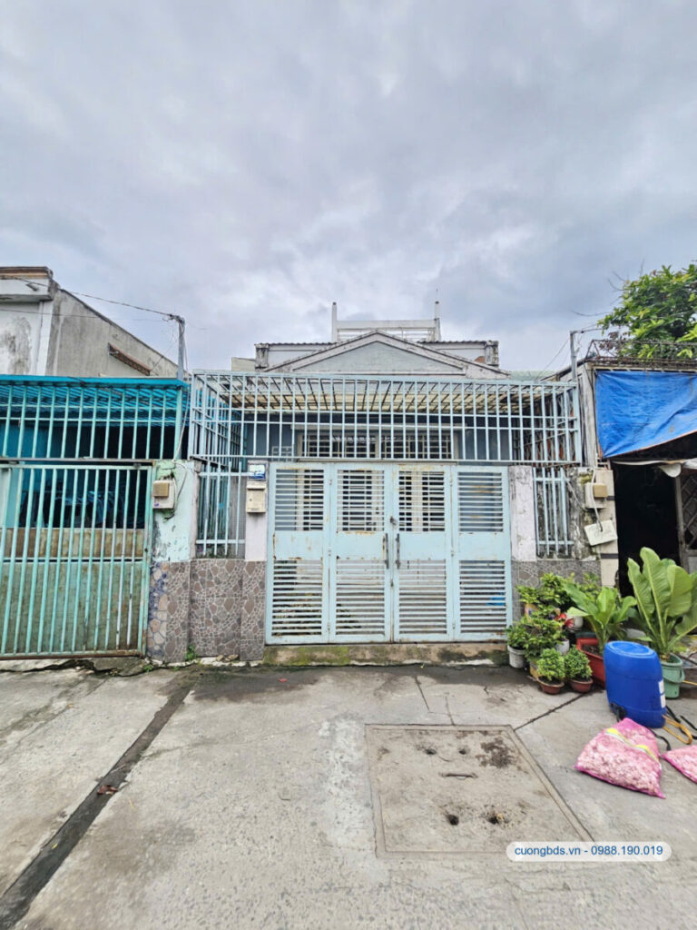 Bán nhà cấp 4 (4.8×14.7m), hẻm Ngô Chí Quốc gần chợ đầu mối Thủ Đức (Hoàn công)