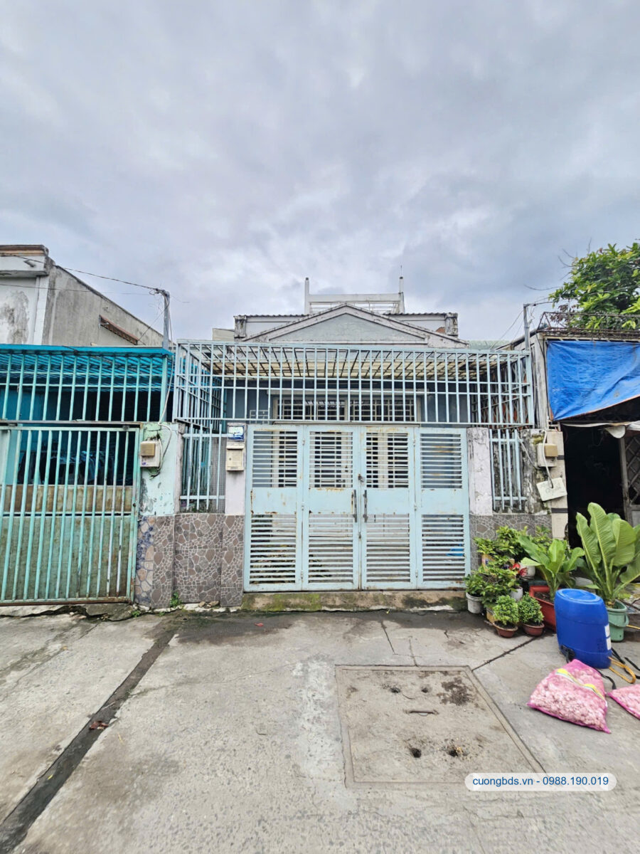 Bán nhà cấp 4 (4.8x14.7m), hẻm Ngô Chí Quốc gần chợ đầu mối Thủ Đức (Hoàn công)