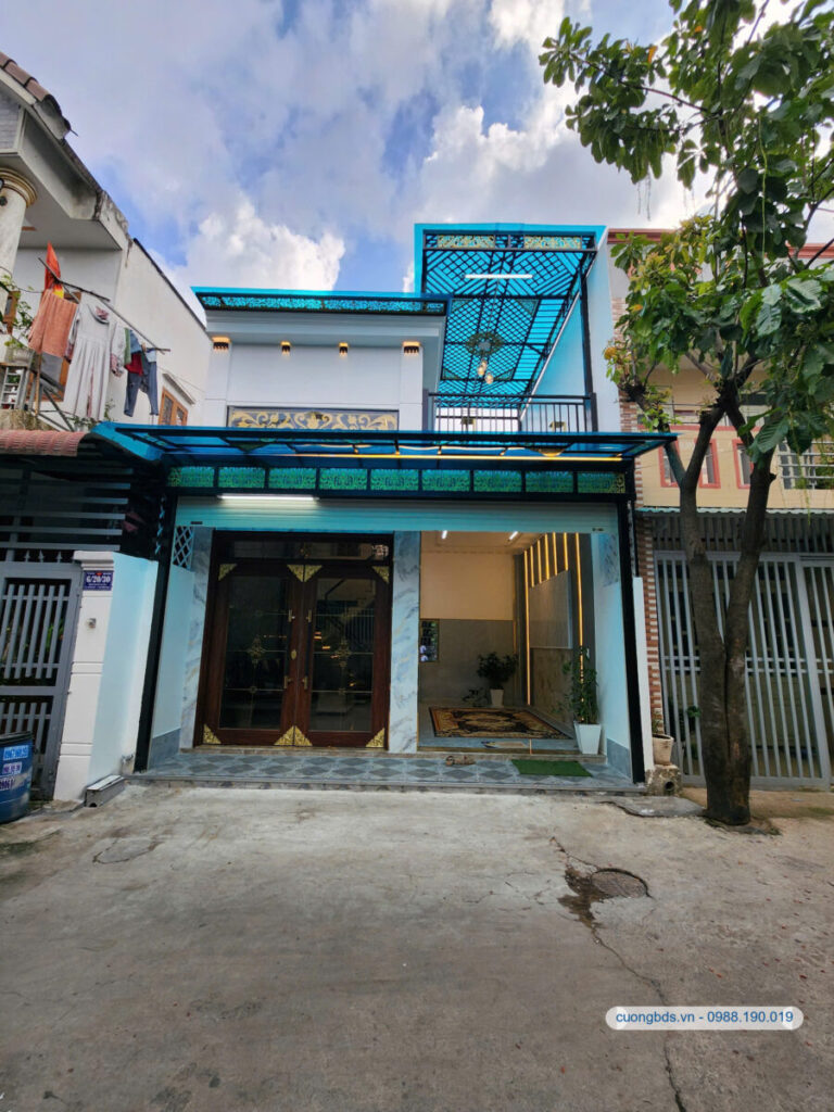Bán nhà mới 1T1L 5.5x11m, hẻm Nguyễn Thị Khắp gần chợ, full nội thất