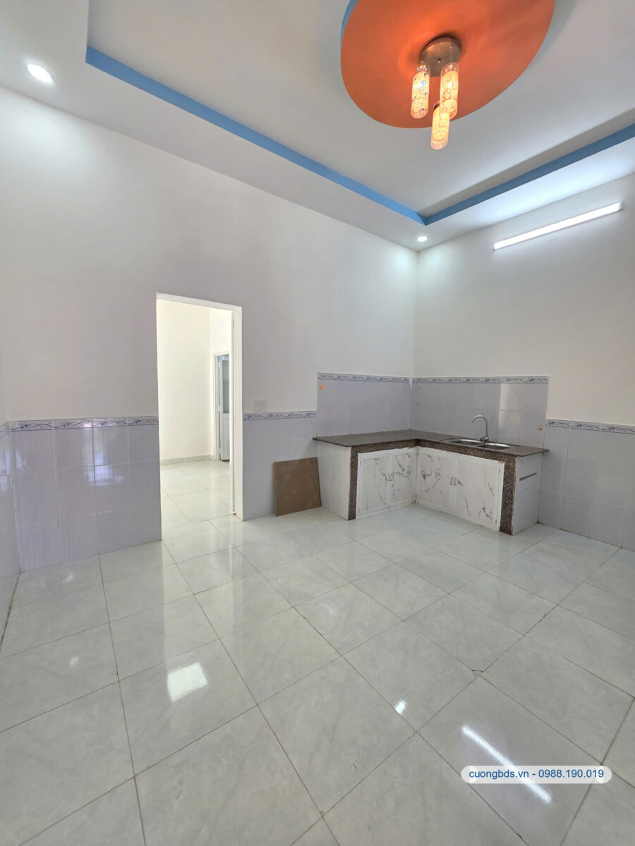 Bán nhà 1T1L 6×17.5m, đường N7 KDC Đất Mới, tặng nội thất (Trục chính)