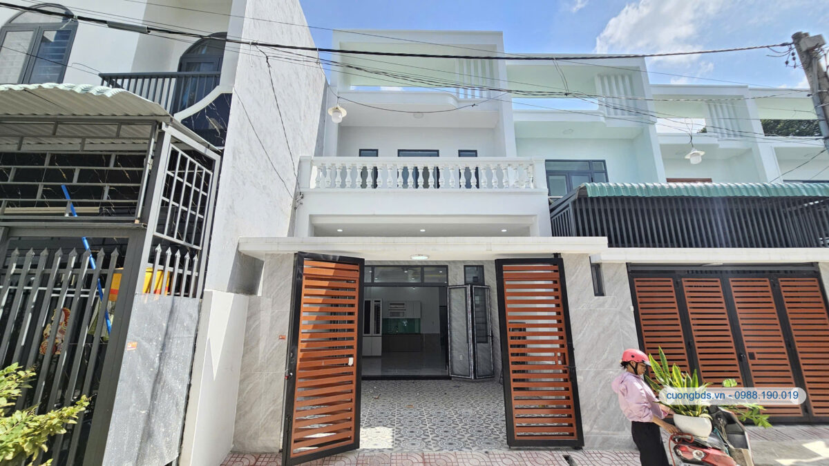 Bán nhà mới 1T1L 5x17m, hẻm Hoàng Minh Chánh gần sông đồng nai (hoàn công, thổ cư 100%)