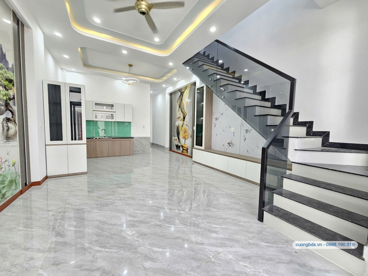 Bán nhà mới 1T1L 5x17m, hẻm Hoàng Minh Chánh gần sông đồng nai (hoàn công, thổ cư 100%)