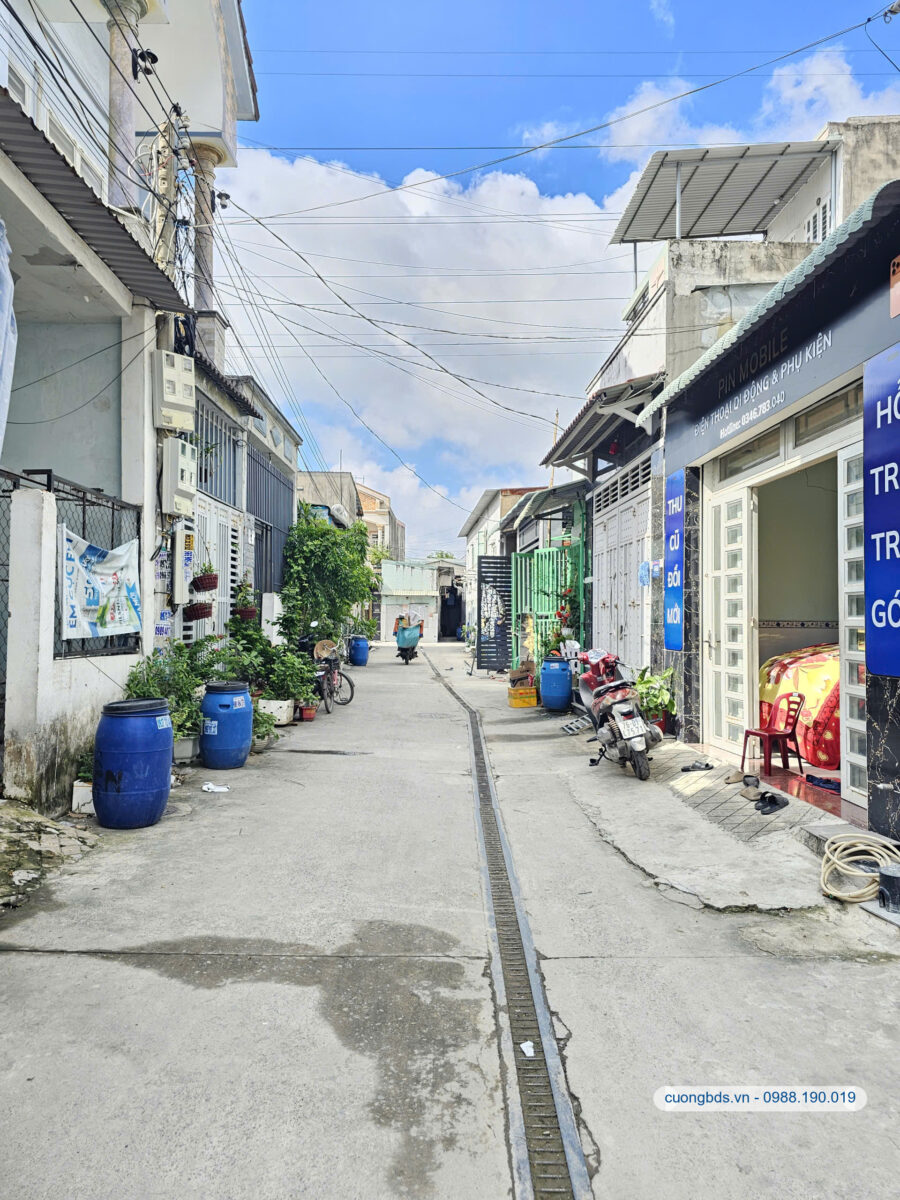 Bán nhà mới 1T2L 5×16.3m, hẻm Hòa Lân 2 gần ngã tư Đất Thánh, full nội thất (Hoàn công)