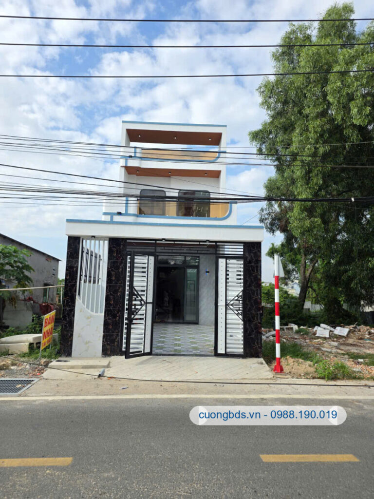 Bán nhà mới 1T1L 5x27m, hẻm ĐT.746 gần chợ Tân Phước Khánh