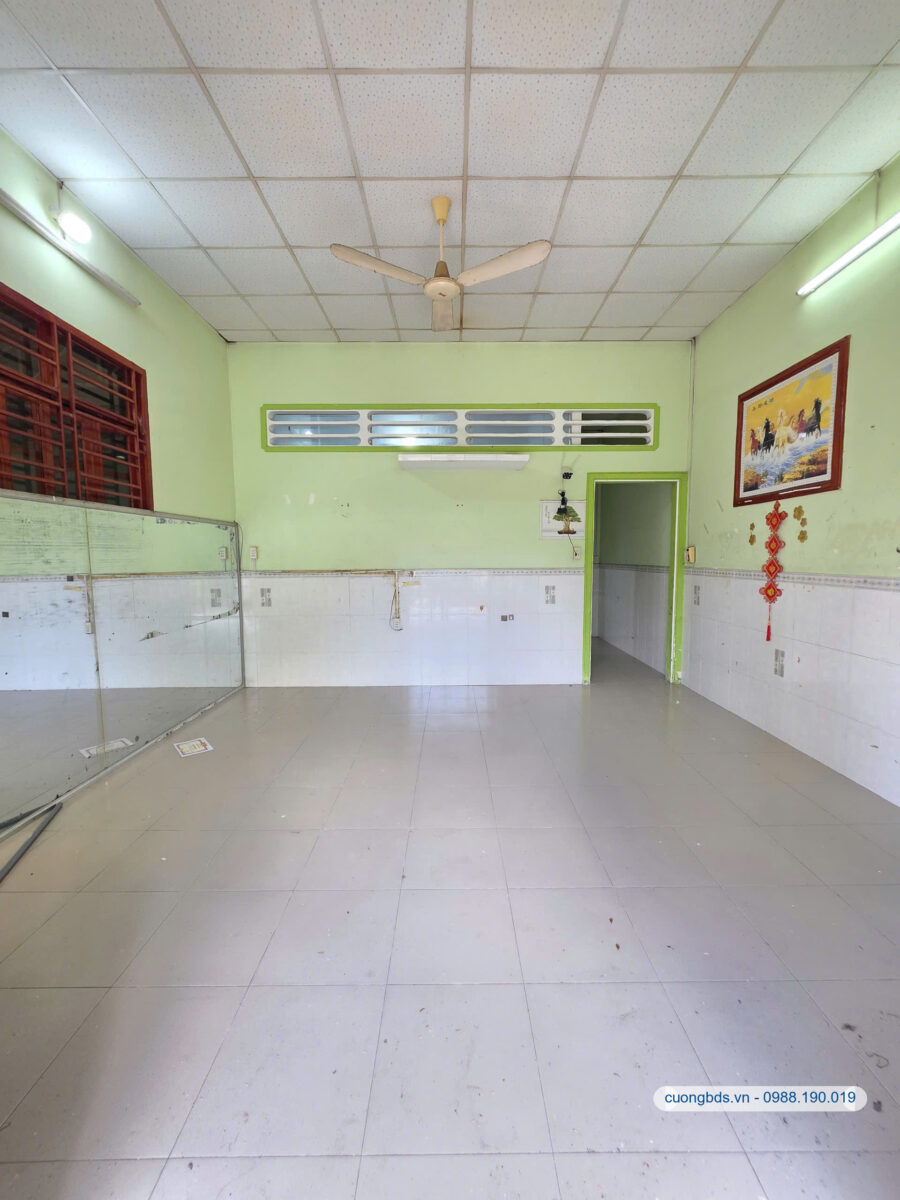 Bán nhà cấp 4 (14.3x10m), hẻm Nguyễn Du gần ngã ba Cửu Long, đang thuê 5tr/th