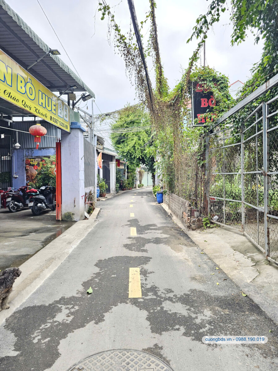 Bán đất 5.9×16.5m, hẻm Hai Bà Trưng gần GO Dĩ An