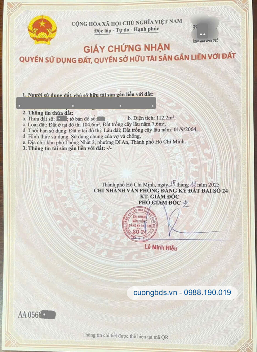 Bán lô góc 8.8x12m, hẻm Nguyễn Đức Thiệu gần chợ Xóm Nghèo