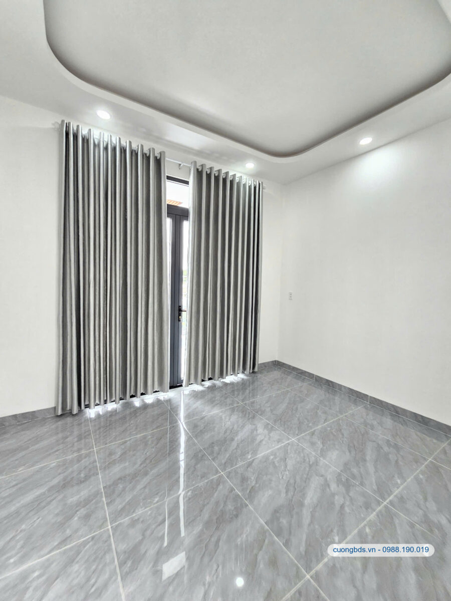 Bán nhà mới 1T2L 4x25m, mặt tiền Cây Da Xề gần chợ Đông Hòa (Hoàn Công)