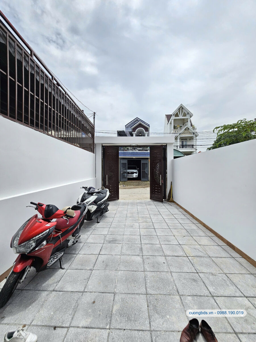 Bán nhà mới 1T2L 4x25m, mặt tiền Cây Da Xề gần chợ Đông Hòa (Hoàn Công)