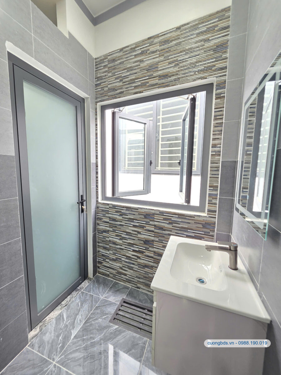 Bán nhà mới 1T2L 4x25m, hẻm Bùi Hữu Nghĩa gần Sông Đồng Nai (Hoàn công)