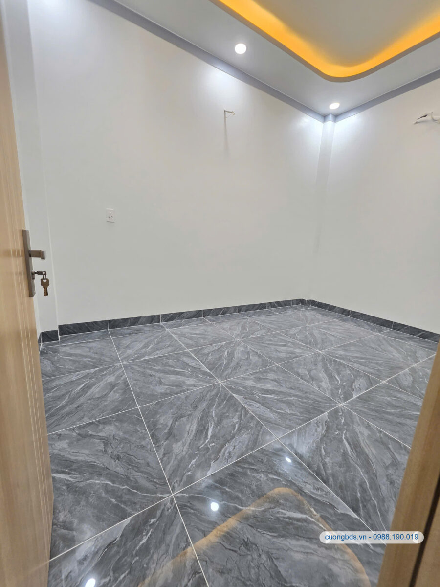 Bán nhà mới 1T2L 4x25m, hẻm Bùi Hữu Nghĩa gần Sông Đồng Nai (Hoàn công)