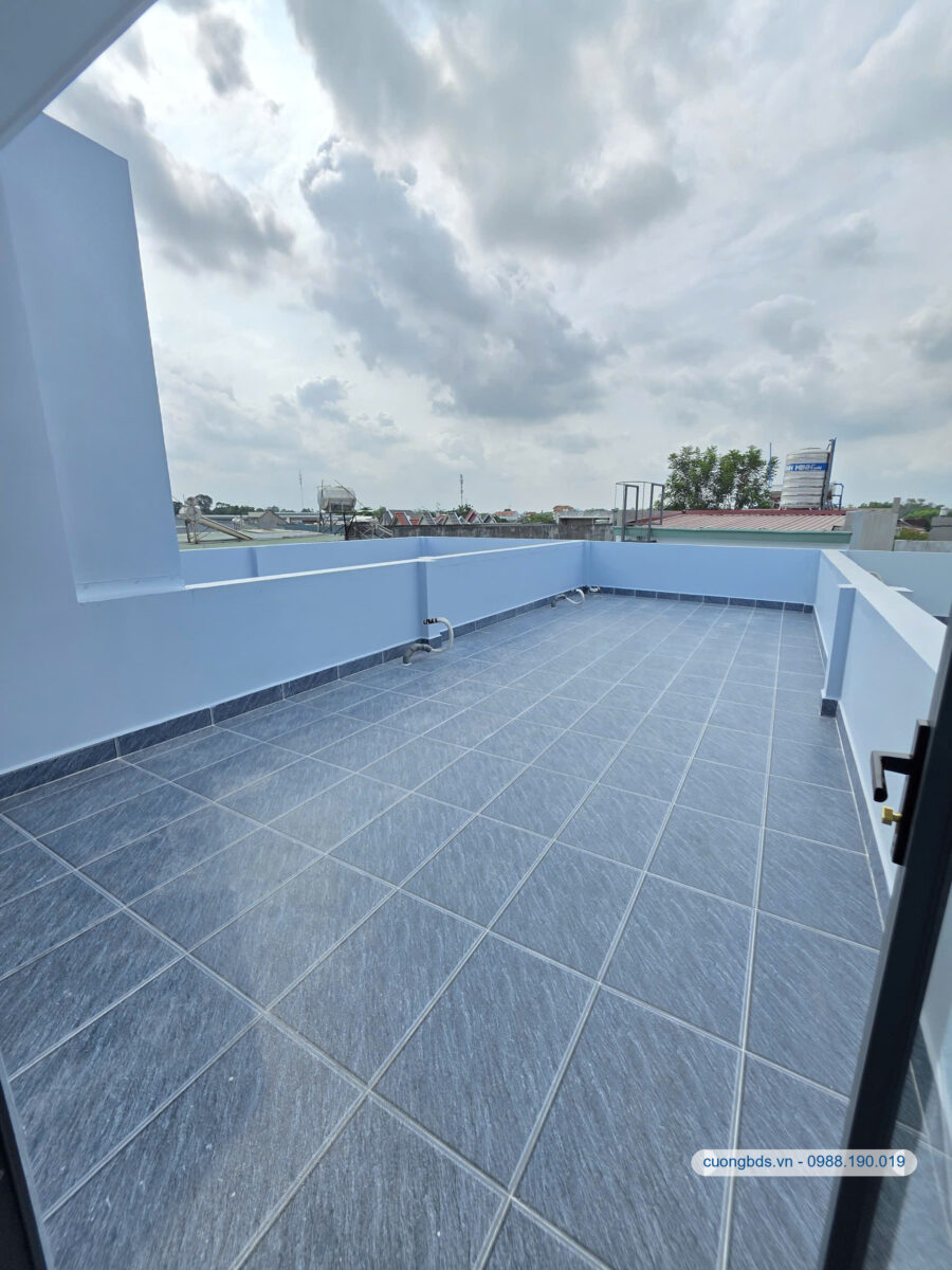 Bán nhà mới 1T2L 4x25m, hẻm Bùi Hữu Nghĩa gần Sông Đồng Nai (Hoàn công)