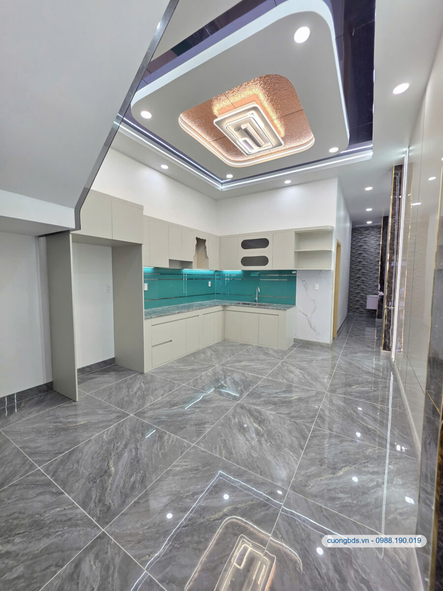 Bán nhà mới 1T2L 4x25m, hẻm Bùi Hữu Nghĩa gần Sông Đồng Nai (Hoàn công)