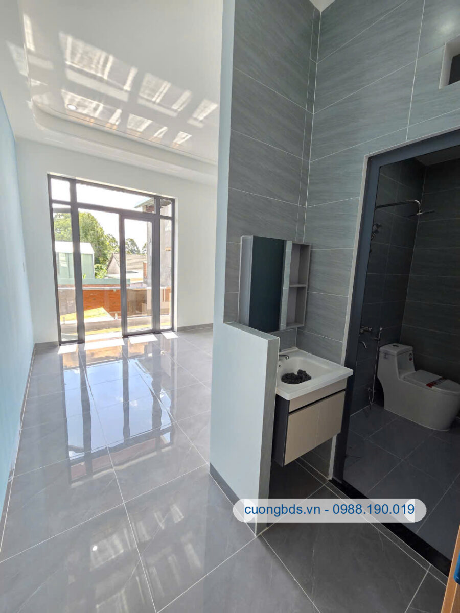Bán nhà mới 1T1L 4x15m, hẻm Bùi Hữu Nghĩa gần sông Đồng Nai (Thổ cư 100%)