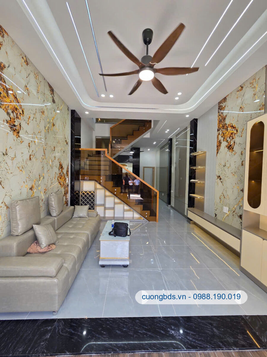 Bán nhà mới 1T1L 4x15m, hẻm Bùi Hữu Nghĩa gần sông Đồng Nai (Thổ cư 100%)