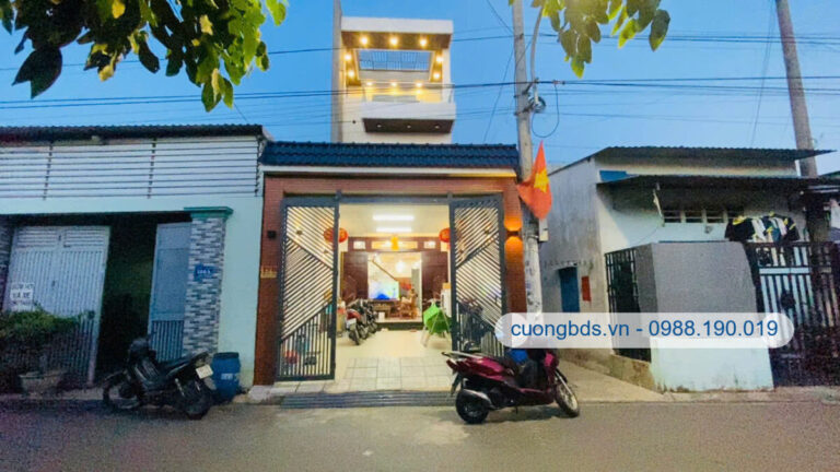 Bán nhà mới 1T2L 4.5x25m, mặt tiền Lê Văn Tiên gần Ngã Tư Chiêu Liêu (full nội thất xịn)