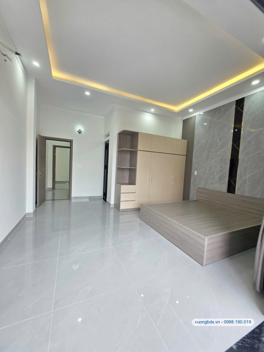 Bán nhà mới 1T2L 5.2×14.2m, hẻm Hoàng Minh Chánh gần trường cấp 1, full nội thất
