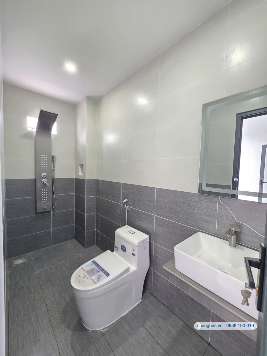 Bán nhà mới 1T2L 5.2×14.2m, hẻm Hoàng Minh Chánh gần trường cấp 1, full nội thất