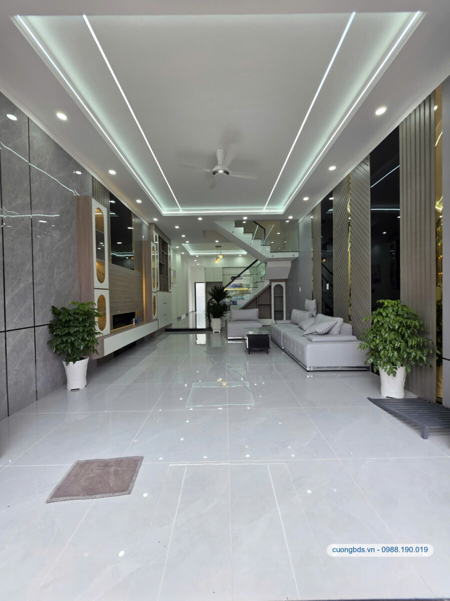 Bán nhà mới 1T2L 5.2×14.2m, hẻm Hoàng Minh Chánh gần trường cấp 1, full nội thất