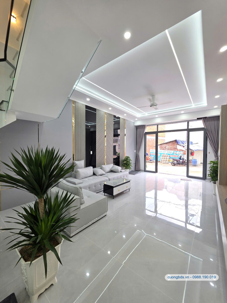 Bán nhà mới 1T2L 5.2×14.2m, hẻm Hoàng Minh Chánh gần trường cấp 1, full nội thất