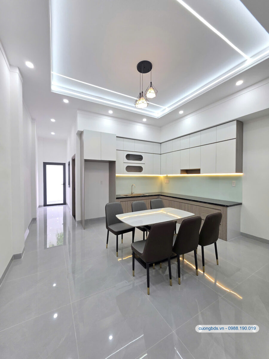 Bán nhà mới 1T2L 5.2×14.2m, hẻm Hoàng Minh Chánh gần trường cấp 1, full nội thất