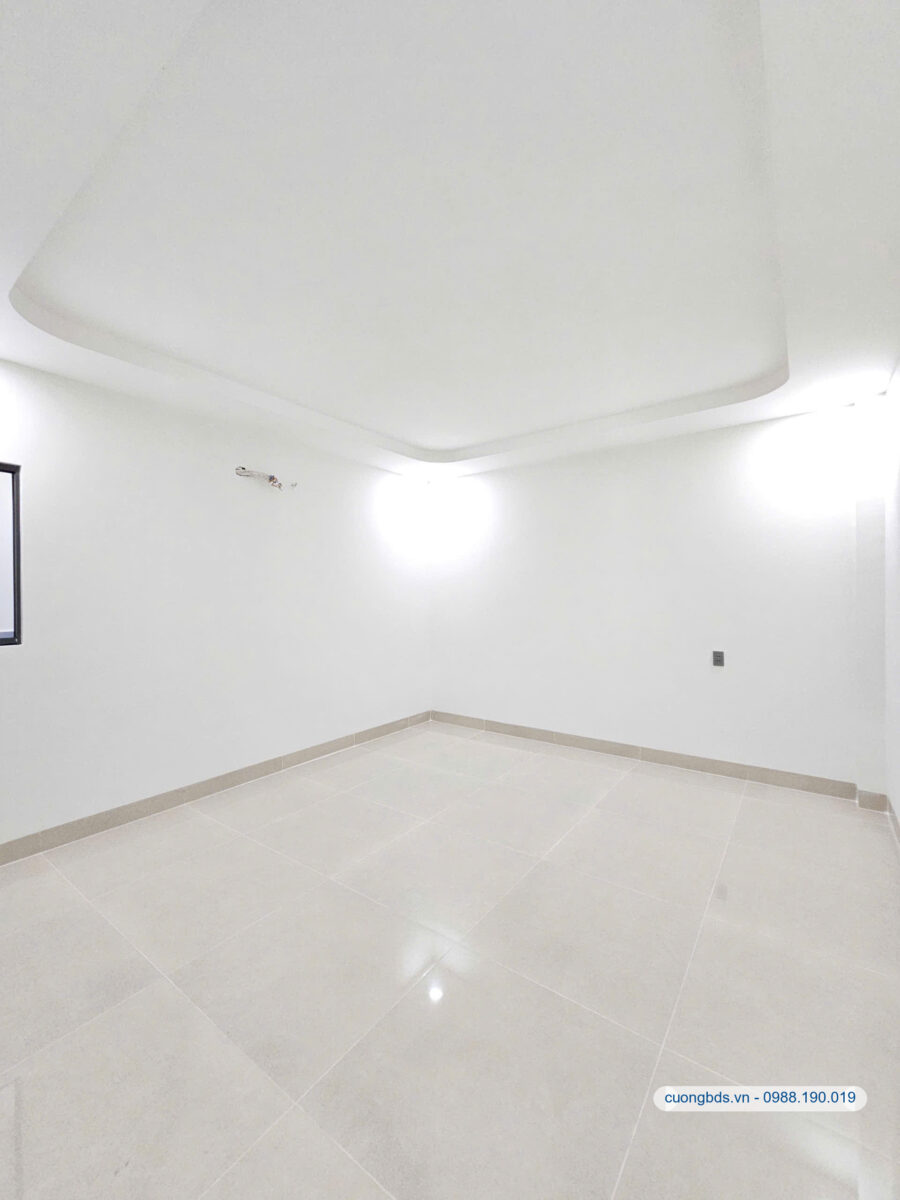 Bán nhà mới cấp 4 (6x17m) hoàn công, hẻm Phạm Văn Diêu gần trường cấp 1,2 (Thổ cư 100%)