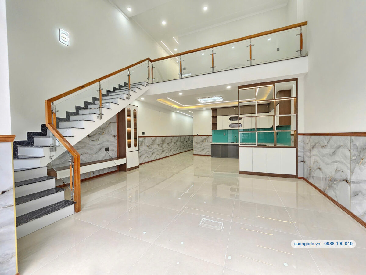 Bán nhà mới cấp 4 (6x17m) hoàn công, hẻm Phạm Văn Diêu gần trường cấp 1,2 (Thổ cư 100%)